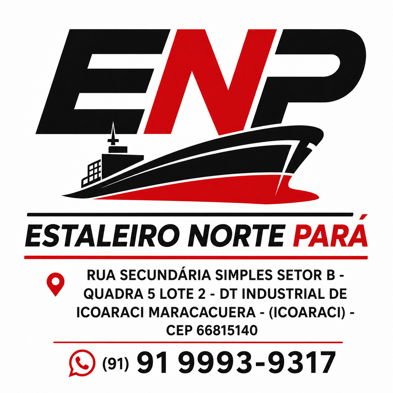 Logo Estaleiro Norte Pará